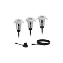 Philips 8720169269453 LED Niedervolt-Außenleuchte Spore | 3W integrierte LED-Quelle | 2700K