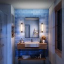 Philips 8720169300255 LED Wandleuchte über dem Spiegel Rover  | 5W integrierte LED-Quelle | 550lm | 2700K