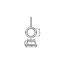 Philips 8720169308145 LED Einbauleuchte Diamond Cut | 2,2W integrierte LED-Quelle | 345lm | 4000K