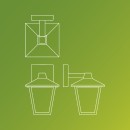 Philips 8720169351370 Außenwandleuchte Kinno E27