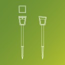 Philips 8720169362147 LED solar Erdspießleuchte Nissa  integrierte LED-Quelle