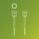 Philips 8720169386877 LED solar Erdspießleuchte Avery  | 1,8W integrierte LED-Quelle