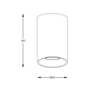 Zuma Line 003064-024552 Spot-Deckenleuchte DEEP GU10