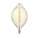 TRIO 908-879 LED Design Lampe Tropfen 1x8W | E27 | 560lm | 2700K - dimmbar, Bernstein