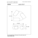 Lucide L139581330 Spot-Deckenleuchte PUNCH  GU10