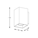 Zuma Line 003064-024534 Spot-Wandleuchte SQUARE GU10