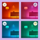 Philips 8720169075672 LED Lampen-Set | 4,9W E14 | 470 lm | 2200-6500+RGBK