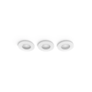 Philips Hue  8721103073020 LED Set von Einbauleuchten Adore  | 4W GU10 | 350lm | 2200-6500K | Dimmer | weiß