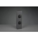 TRIO 9964-42 Steckdosensäule 4 Steckdosen Garden Socket | 3600W max - anthrazit