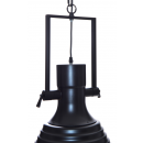 LEDKO 00354 Pendelleuchte 1x40W | E27 - schwarz
