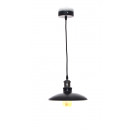 LEDKO 00350 Pendelleuchte 1x40W | E27 - schwarz