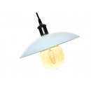LEDKO 00363 Pendelleuchte 1x40W | E27 - weiß
