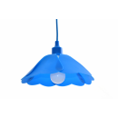 LEDKO 00395 Pendelleuchte 1x40W | E27 - blau