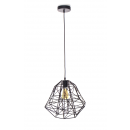 LEDKO 00376 Pendelleuchte 1x40W | E27 - schwarz