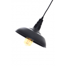 LEDKO Deckenleuchte 1x40W E27- schwarz
