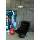 LEDKO 00363 Pendelleuchte 1x40W | E27 - weiß