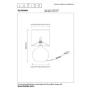 Lucide L105198133 Tischlampe ESTERAD  E14