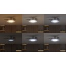 Philips 8721103096029 LED Ventilator mit Licht Bliss  | 35W integrierte LED-Quelle | 4500lm | 2700-6500K | Dimmer | Fernbedienung | weiß