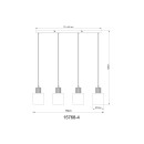 Globo ALEIDIS 15768-4 Pendelleuchte E27