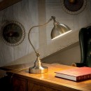 Ideal Lux 131719 Stehleuchte Amsterdam 1x60W| E27 - chrom