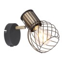Globo 54013-1 Wandleuchte Argusto 1x40W | E27 - schwarz