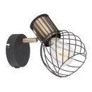 Globo 54013-1 Wandleuchte Argusto 1x40W | E27 - schwarz