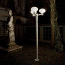 Ideal Lux 147406 Außenleuchte Armony 3x60W | E27 | IP44 - grau