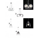 Ideal Lux Pendelleuchte Audi SP8 8x20W G4 - Elegant komplexe Beleuchtung