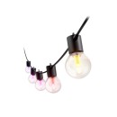 Philips Hue  8721103063731 LED Lichterkette für den Außenbereich | 19W integrierte LED-Quelle | rgb - farbig | Dimmer | schwarz