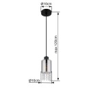 Globo 15799H Pendelleuchte BACKEY E27