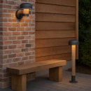 Trio T262560135 Außenwandleuchte FRASER E27