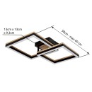 Globo 67297D2 LED Deckenleuchte BEATRIX  | 18W integrierte LED-Quelle | 1100lm | 3000K
