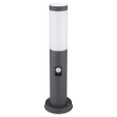 Globo 3158AS Außenleuchte mit Bewegungssensor Boston 1x60W | E27 | IP44 - Anthrazit