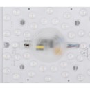 Globo 41764-24Q LED-Deckenleuchte Bruno 1x24W | 1020lm | 3000-4500-6000K - opal, schwarz, braun