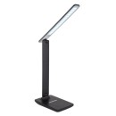 Globo 58400S LED-Tischleuchte Bulla 1x6W | 350lm | 3000-4500-6000K - dimmbar, USB, Touch-Schalter, schwarz