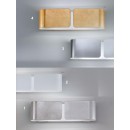 Ideal Lux 014166 Wandleuchte Mini Clip Small Bianco 2x60W | E27 - weiß