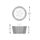 Zuma Line 003064-028125 Deckenleuchte BACH E14