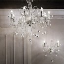 Ideal Lux Wandleuchte Canaletto AP2 Ambra 2x40W E14 - Bernstein