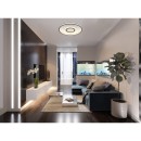 Globo CARA 48556-40 LED Deckenleuchte | 40W LED | 2400lm | 3000K