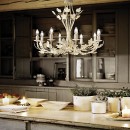 Ideal Lux 121857 Pendelleuchte 6x40W Champagne | E14