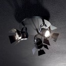 Ideal Lux 095653 Decken- und Wandleuchte 1x50W Ciak | GU10 - schwarz