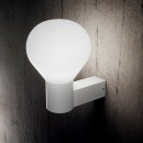 Ideal Lux 146621 Außenwandleuchte Clio 1x60W| E27 | IP44 - weiß