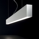 Ideal Lux 137995 LED Hängeleuchte Deckenleuchte Club - Aluminium