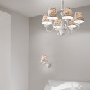 Ideal Lux 092720 Pendelleuchte 6x40W Coffee | E14