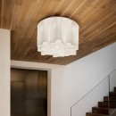 Ideal Lux 125 503 Deckenleuchte Compo 6x60W| E27 - weiß