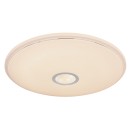 Globo 41386-30RGBSH LED-Deckenleuchte Connor 1x30W | 2400lm | 3000-6000K | RGB - smartes Licht, Fernbedienung, dimmbar, Nachtmodus, Memory-Funktion, Timer, Glitzereffekt, weiß