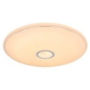 Globo 41386-30RGBSH LED-Deckenleuchte Connor 1x30W | 2400lm | 3000-6000K | RGB - smartes Licht, Fernbedienung, dimmbar, Nachtmodus, Memory-Funktion, Timer, Glitzereffekt, weiß