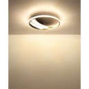Globo 48493-24 LED Deckenleuchte CONSTANCE  | 24W integrierte LED-Quelle | 1624lm | 3000/4000/6000K