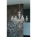 Globo 63116-6 Kristall Deckenleuchte Cuimbra 6x40W | E14