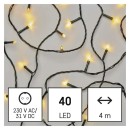EMOS D4AW01 LED Weihnachtslichterkette integrierte LED-Quelle | 2700K